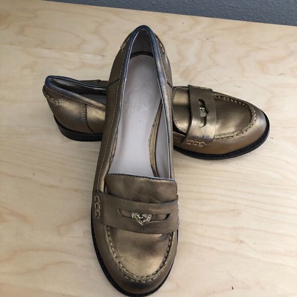 C WONDER Leather Penny Loafers - Picture 2 of 10